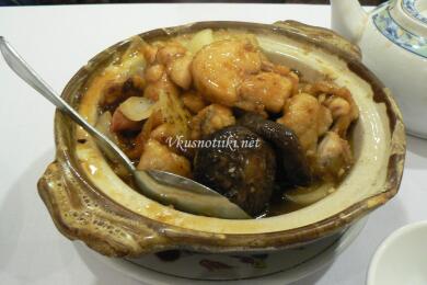 Сач с пилешко