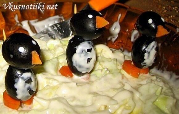 Зелева салата - "Северният полюс"