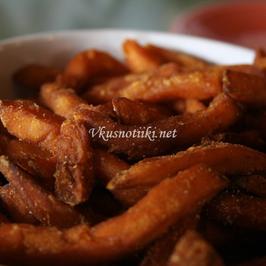 Пикантни картофи на фурна