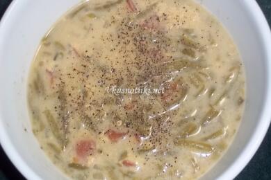 Чорба от зелен фасул