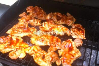 Пилешки пържоли на скара