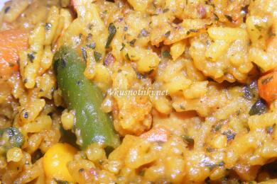 Ориз със зеленчуци