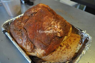 Свинско с марината на фурна