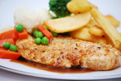 Пилешко месо с розмарин