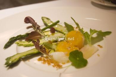 Салата от аспержи