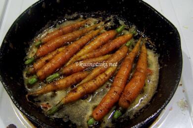 Задушени моркови