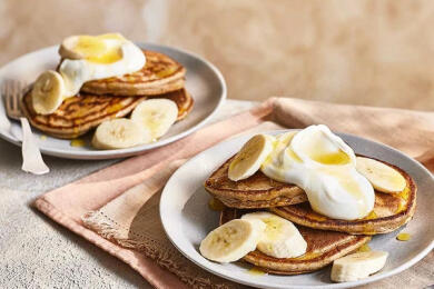 Протеинови палачинки с банан