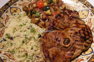 Агнешко със  зеленчуци