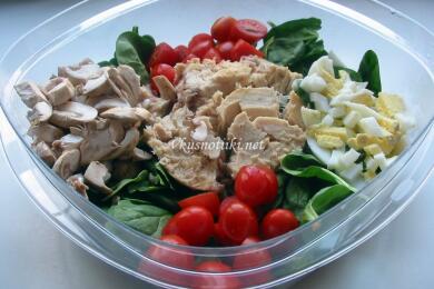 Салата с риба тон