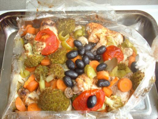 Пиле по студентски :)