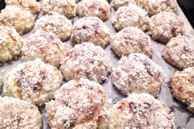 Хрупкави картофени кюфтета на фурна