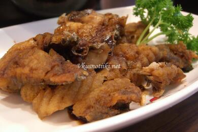 Пържено филе бяла риба 