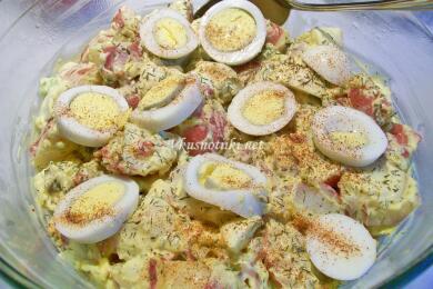 Салата мимоза