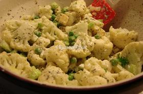 Салата с карфиол