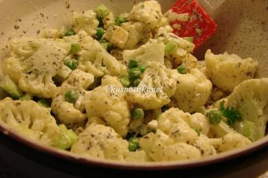 Салата с карфиол