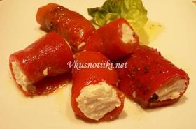 Печени пиперки с пълнеж