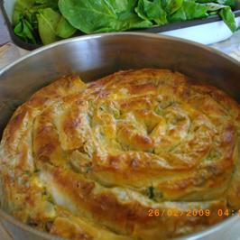 Баница със сирене и спанак