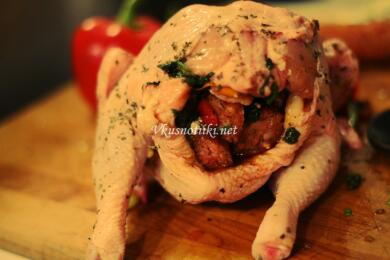 Пълнено пиле