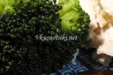 Пиле с броколи