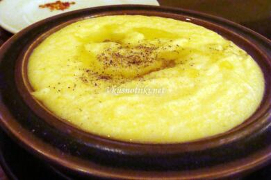 Качамак в гювече