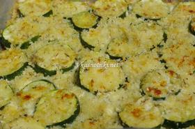 Тиквички със заливка