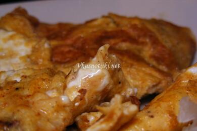 Печен омлет