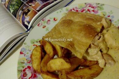 Пиле в тесто