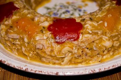 Желирано пиле