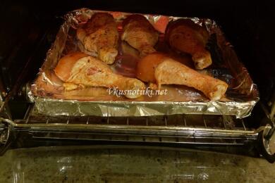 Златни пилешки бутчета