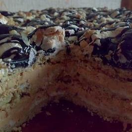 Торта - Въздушен сникърс