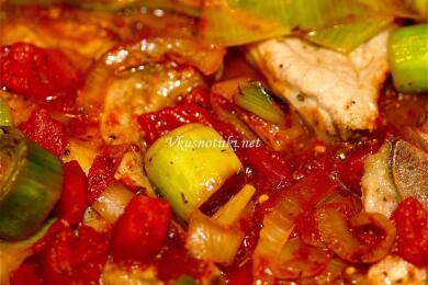 Свинско месо в сос