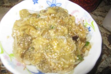 Патладжан с майонеза