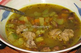 Чорба от агнешки врат