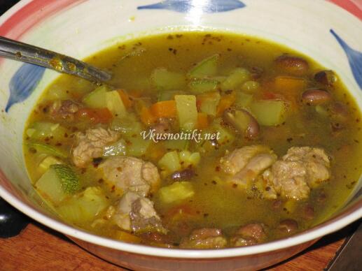 Чорба от агнешки врат