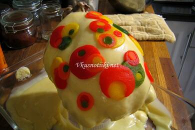 Пълнена кожа от пиле