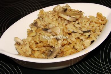 Гъби на фурна