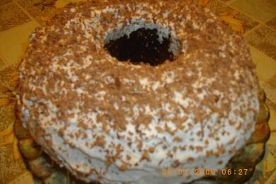 Кекс с портокалови кори