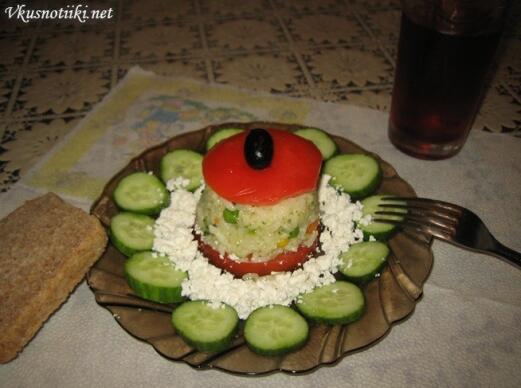 Ориз със зеленчуци III