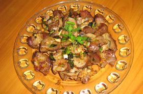 Пикантни пилешки воденички