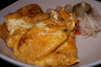 Печен омлет