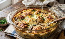 Пиле с глезотийки в йенска тенджера