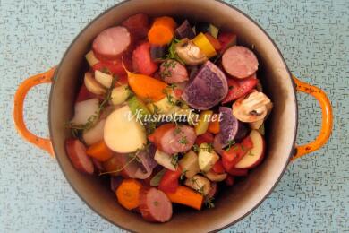 Пиле по градинарски