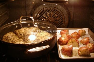 Пилешки бутчета с мед