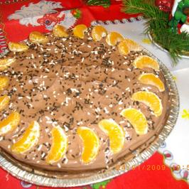 Торта с мандарини