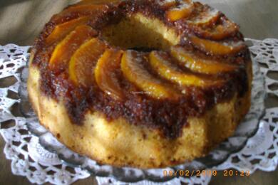 Кекс с праскови