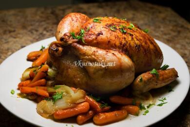 Пиле с чеснови хапки - Ваня