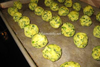 Кюфтета от картофи и спанак