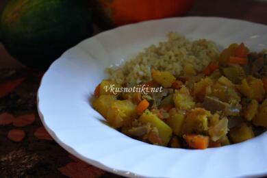 Тиква с ориз