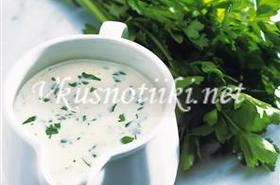 Сос с кисело мляко и майонеза