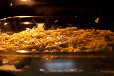 Мусака с пилешко месо и зеленчуци